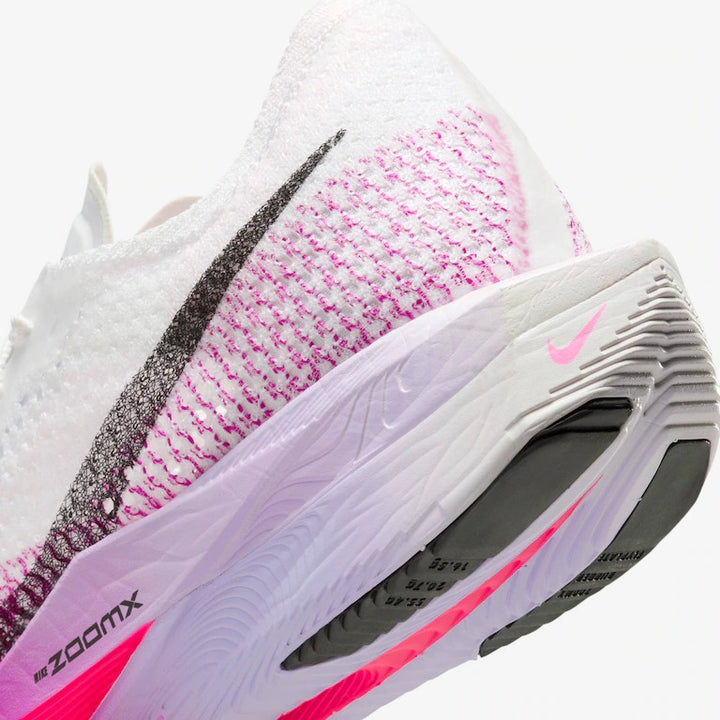 Tênis Nike ZoomX VaporFly 3 - Branco/Rosa
