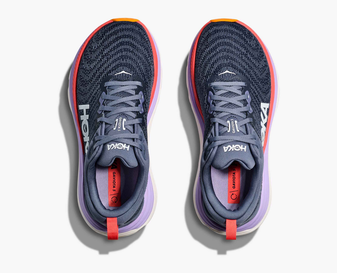 Hoka Gaviota 5 – Cinza/Rosa