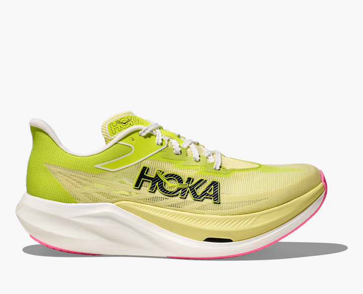 Hoka Rocket X 3 - Amarelo Lima/Amarelo Pastel