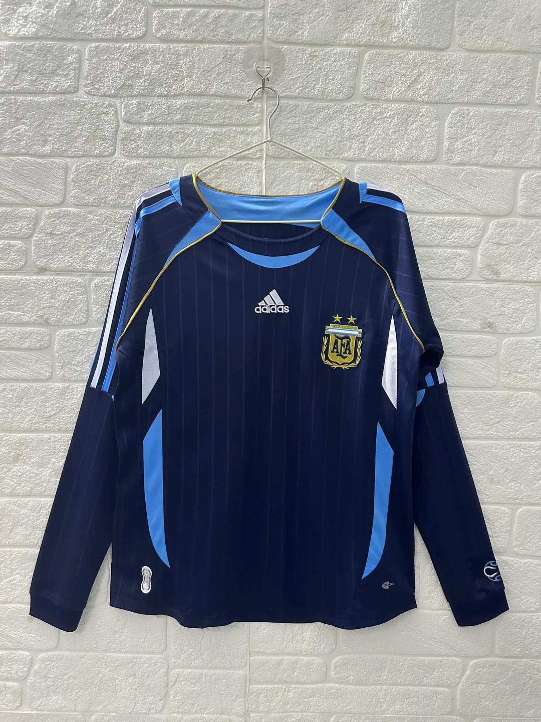 Camisa Retrô Argentina 2006 Away - Manga Longa