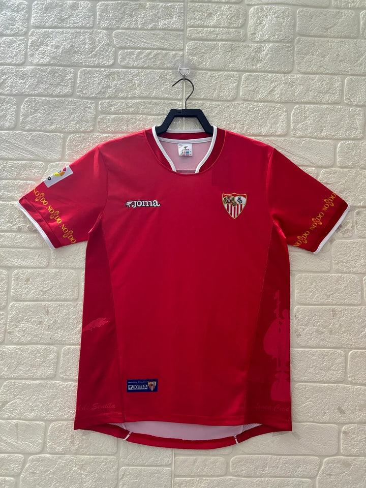 Camisa Retrô Sevilla 2003/04 Away (+Patches)