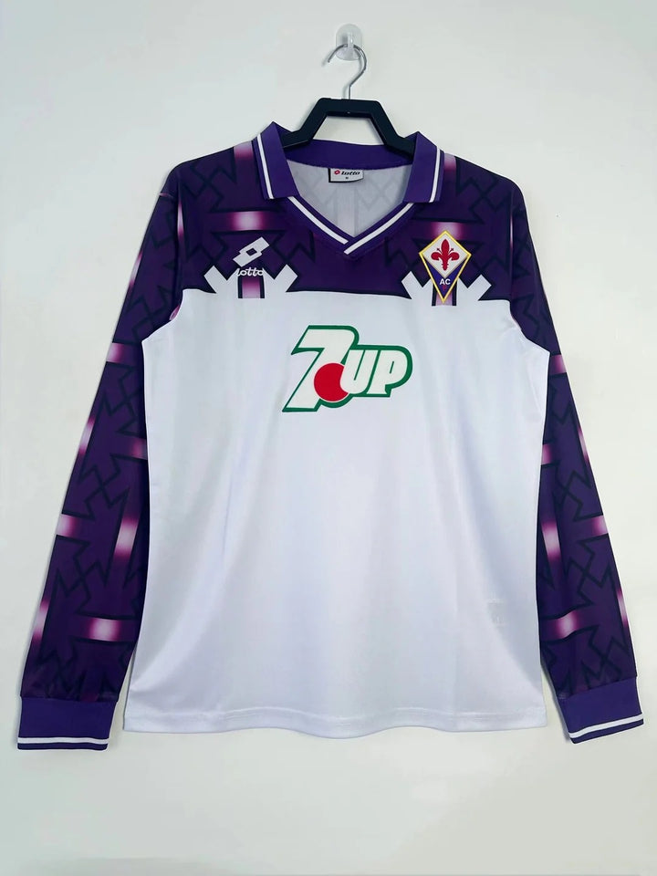 Camisa Retrô Fiorentina 1992/93 Away - Manga Longa