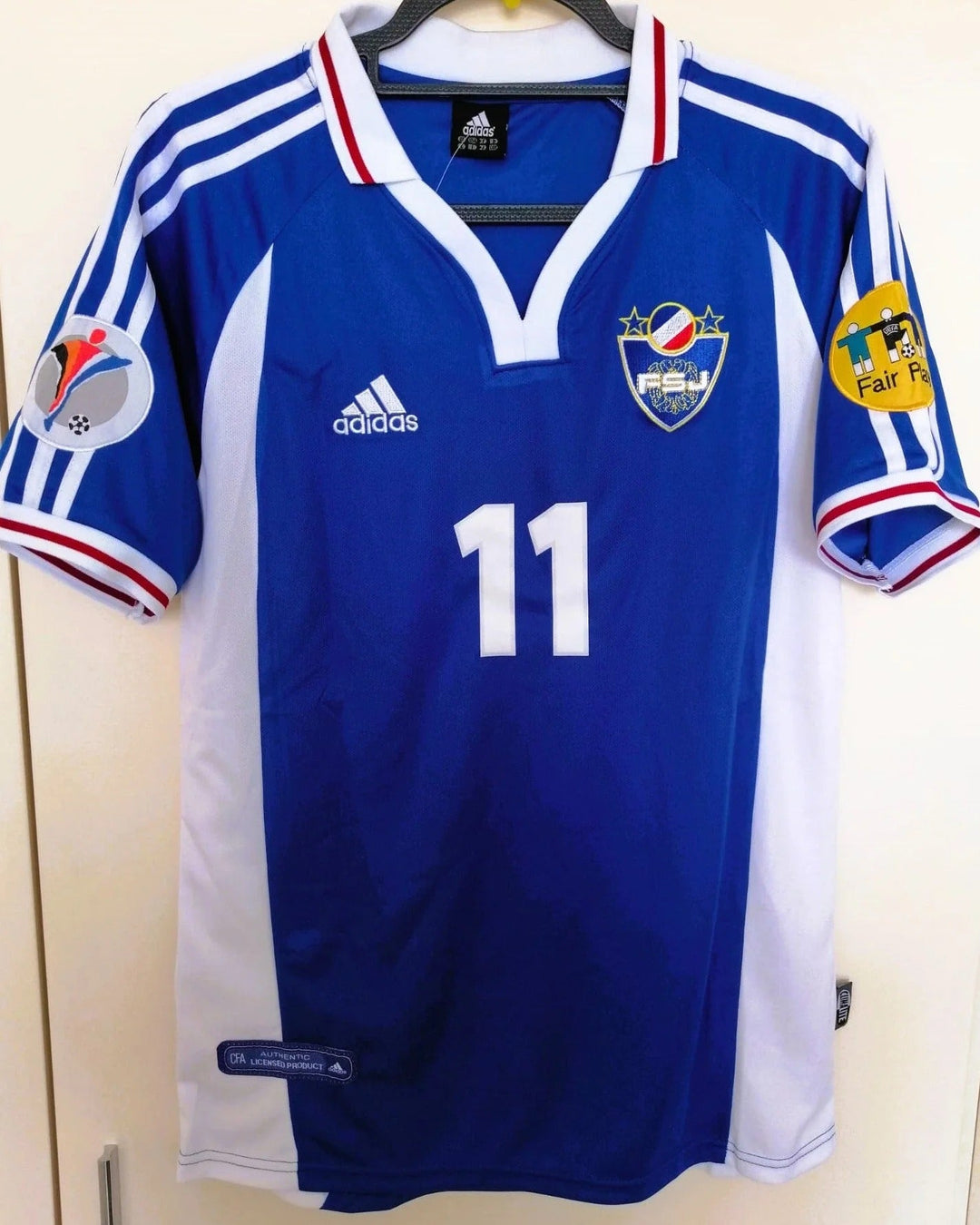Camisa Retrô Yugoslavia 2000/01 Home – Belt Sports