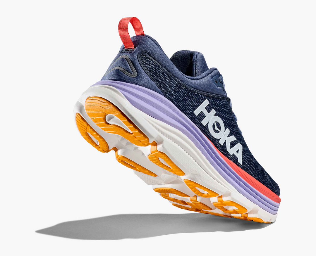 Hoka Gaviota 5 – Cinza/Rosa