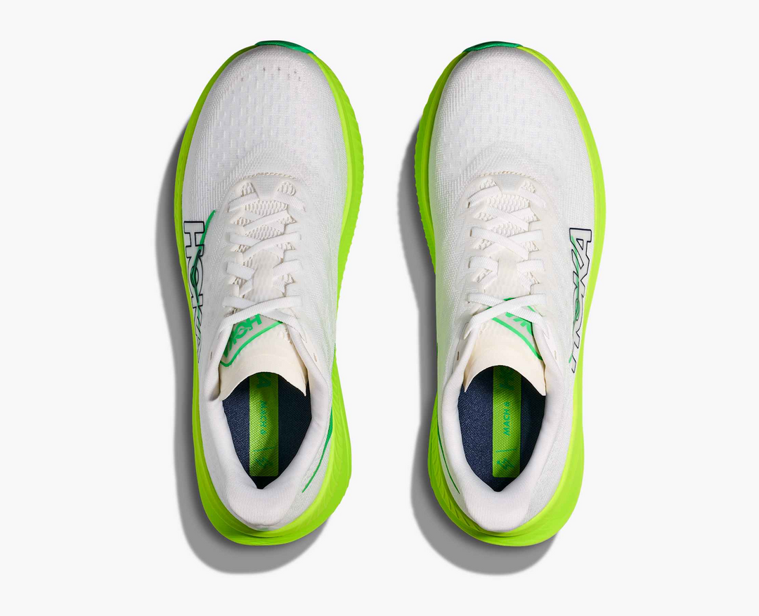 Hoka Mach 6 – Branco/Verde