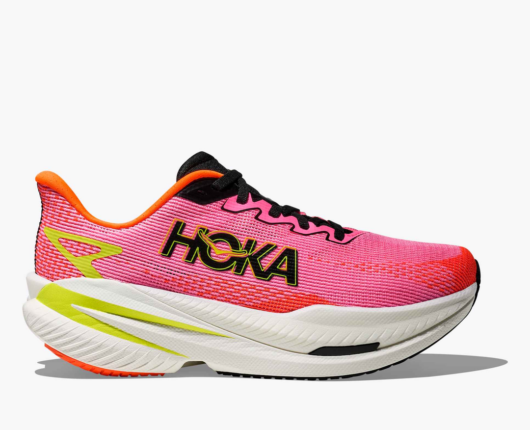 Hoka Mach X 3 - Rosa/Verde/Branco