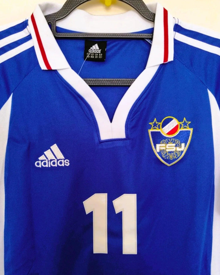 Camisa Retrô Yugoslavia 2000/01 Home – Belt Sports