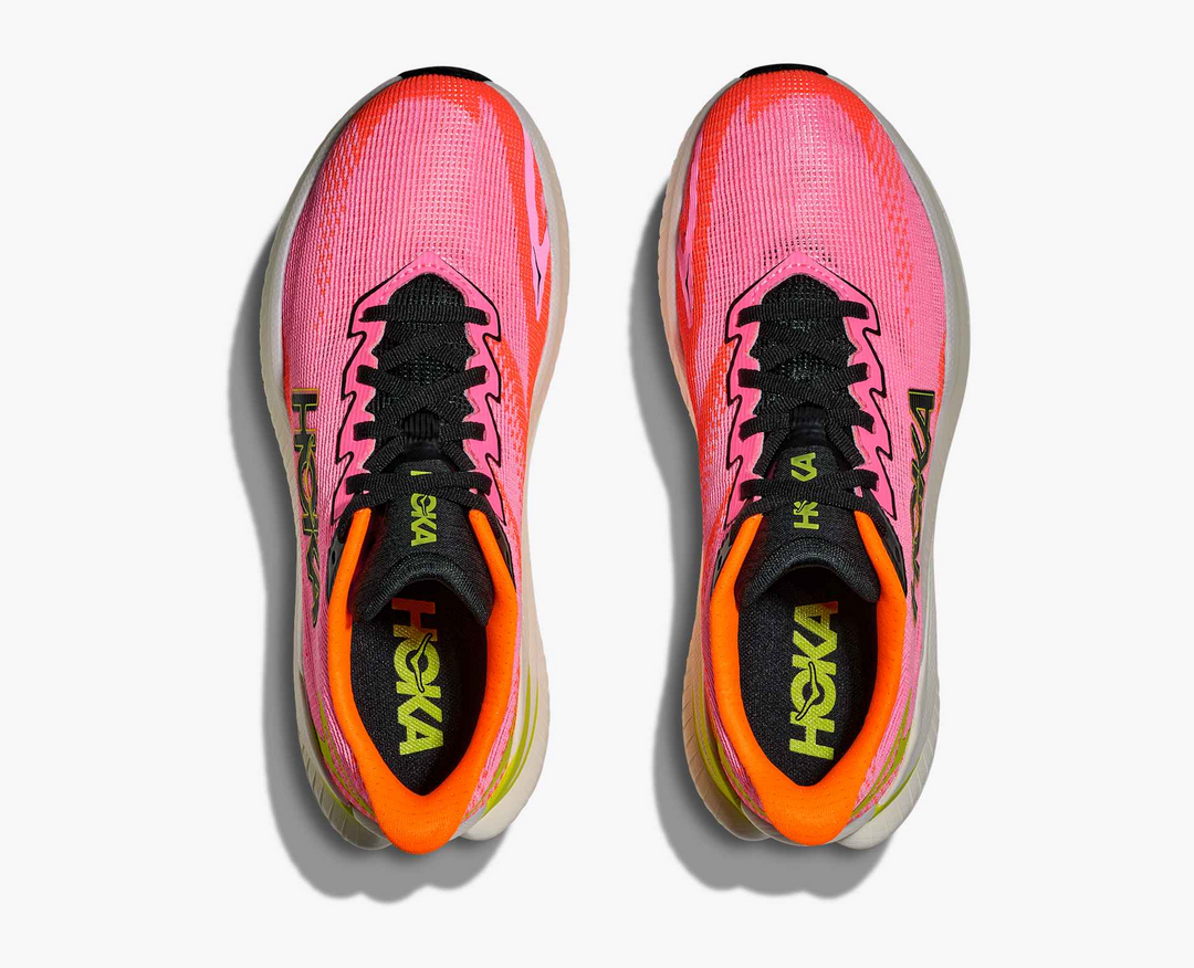 Hoka Mach X 3 - Rosa/Verde/Branco
