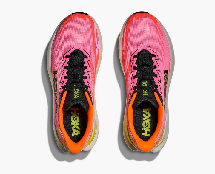 Hoka Mach X 3 - Rosa/Verde/Branco