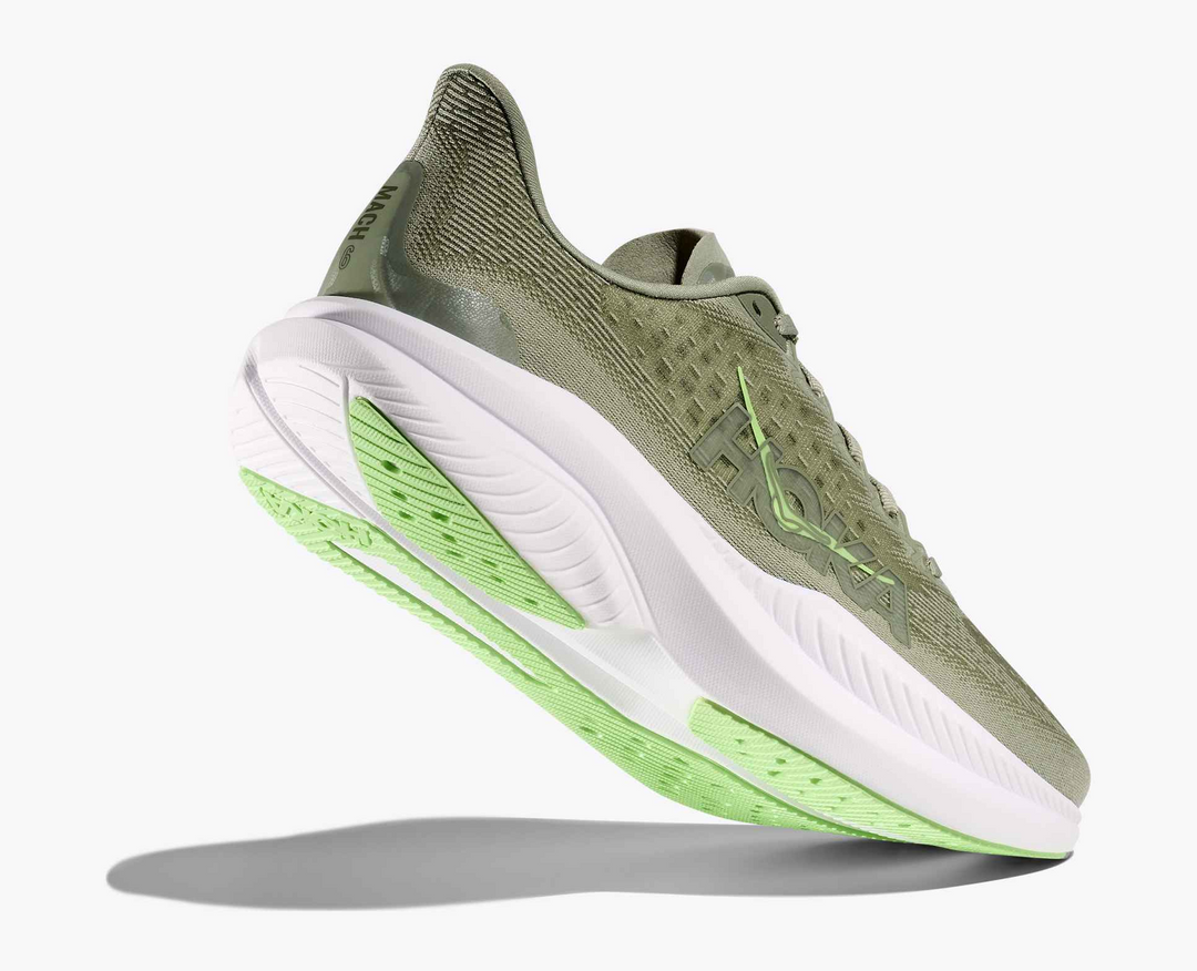 Hoka Mach 6 – Verde Musgo