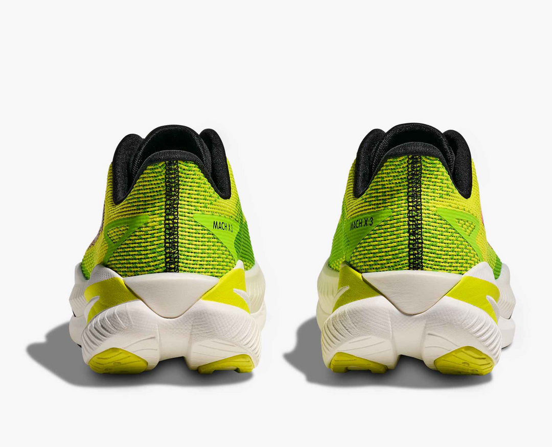 Hoka Mach X 3 - Amarelo/Verde Lima