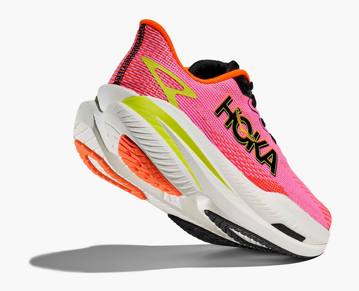 Hoka Mach X 3 - Rosa/Verde/Branco