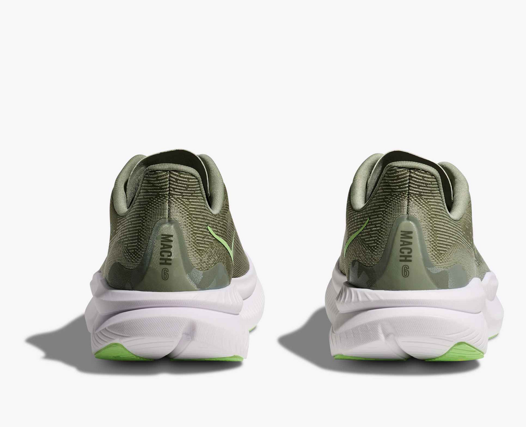 Hoka Mach 6 – Verde Musgo