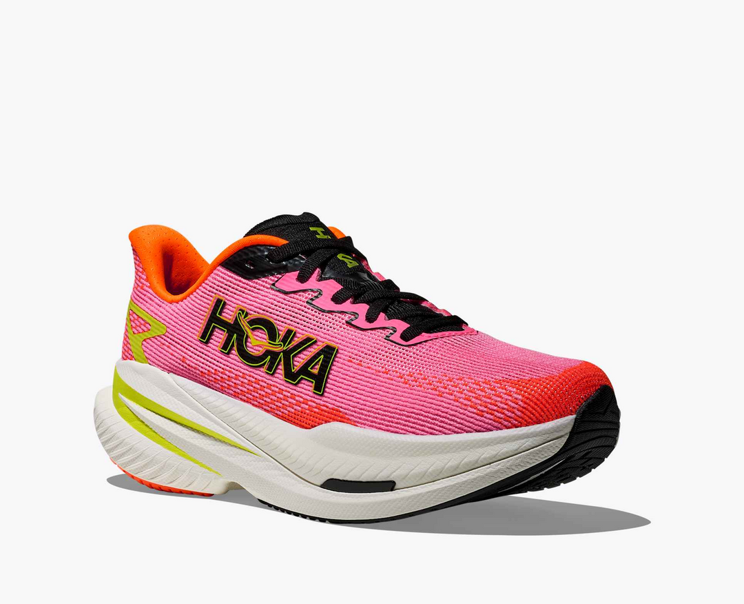 Hoka Mach X 3 - Rosa/Verde/Branco