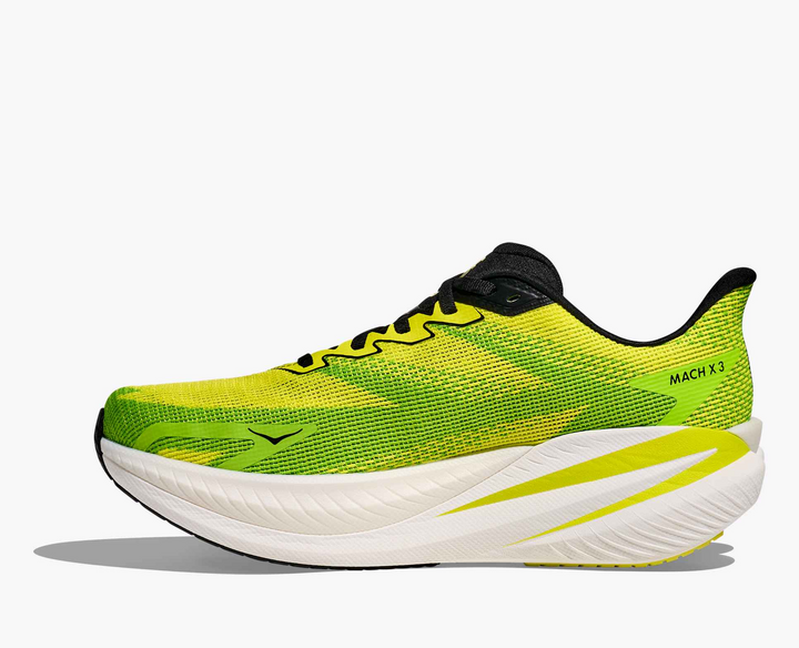 Hoka Mach X 3 - Amarelo/Verde Lima