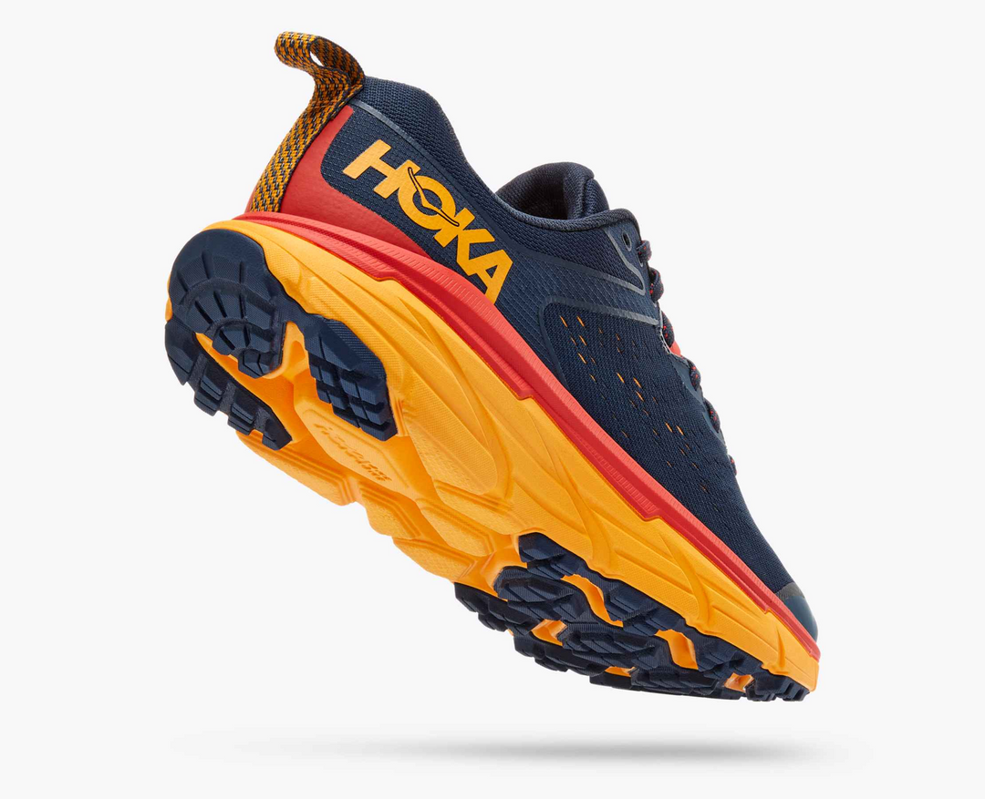 Hoka Challenger ATR 6 - Azul Marinho/Vermelho/Amarelo