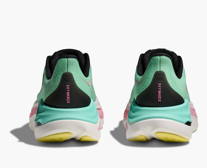 Hoka Skyward X - Azul Menta/Rosa