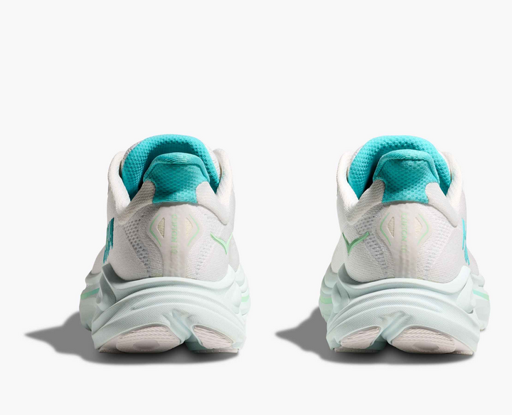 Hoka Clifton 10 - Branco/Azul Turquesa