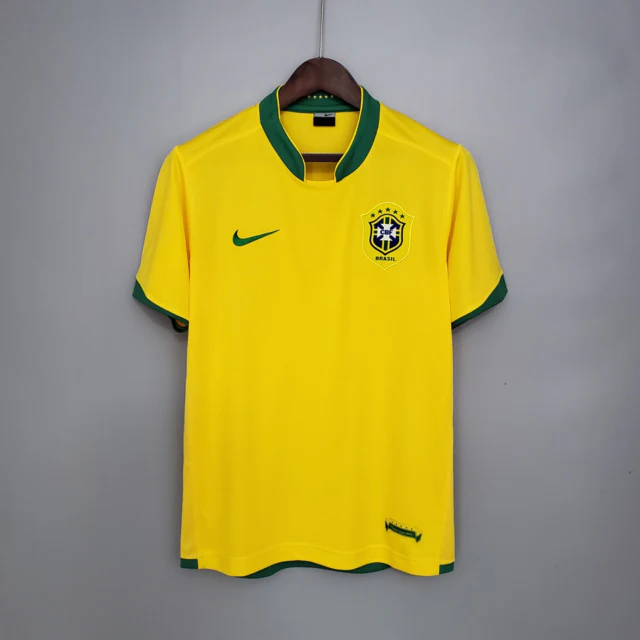 Camisa Retrô Brasil 2006 Home