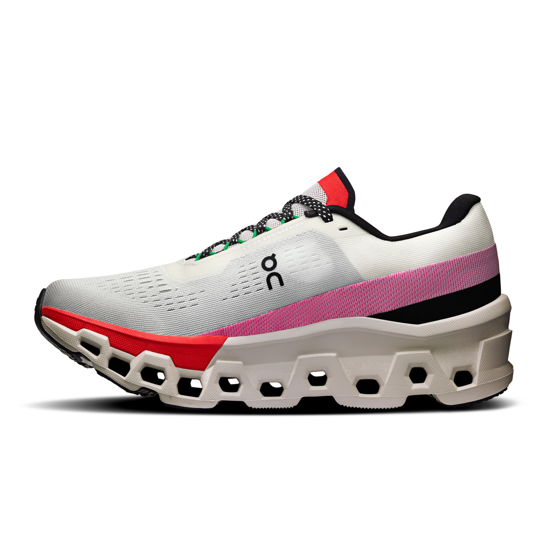 On Running Cloudmonster 2 – Marfim/Vermelho