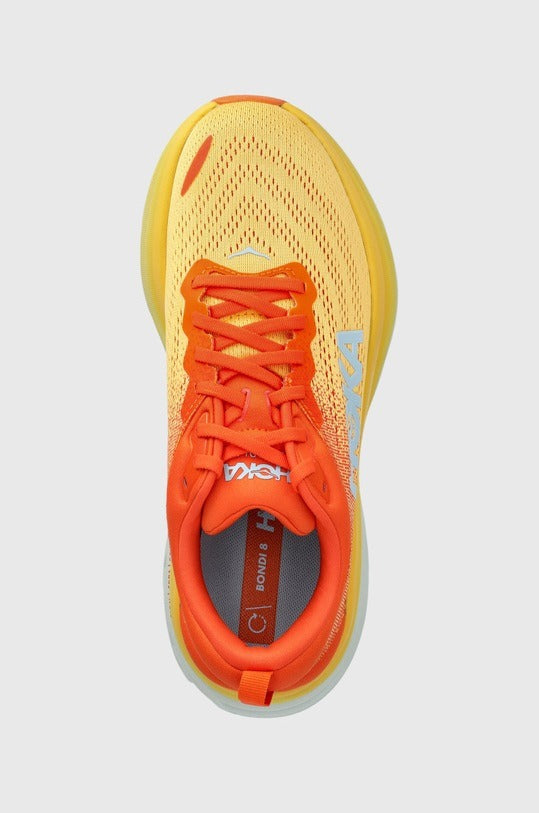 Hoka Bondi 8 – Laranja/Amarelo
