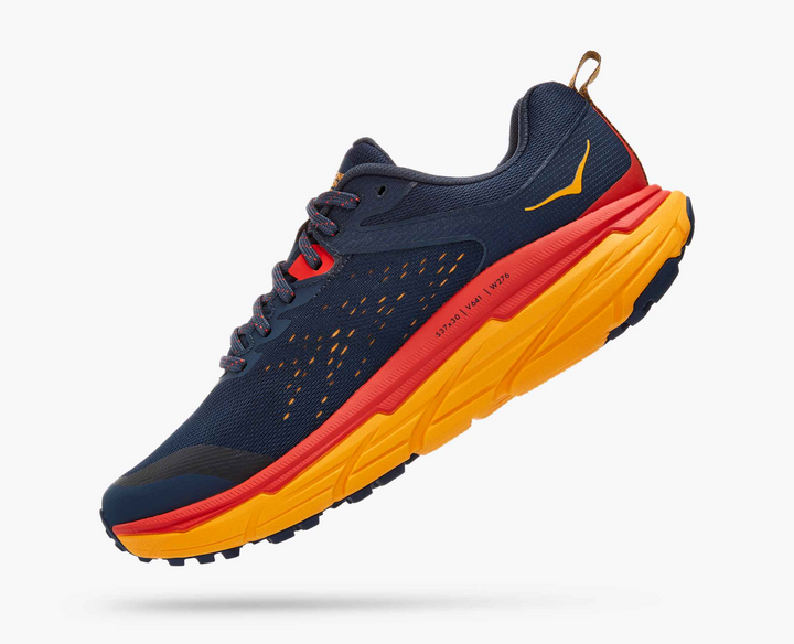 Hoka Challenger ATR 6 - Azul Marinho/Vermelho/Amarelo