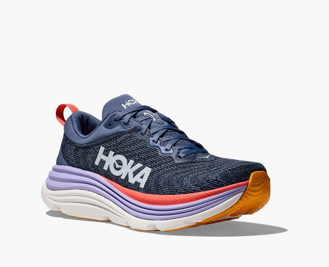 Hoka Gaviota 5 – Cinza/Rosa