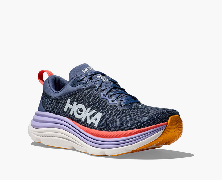 Hoka Gaviota 5 – Cinza/Rosa