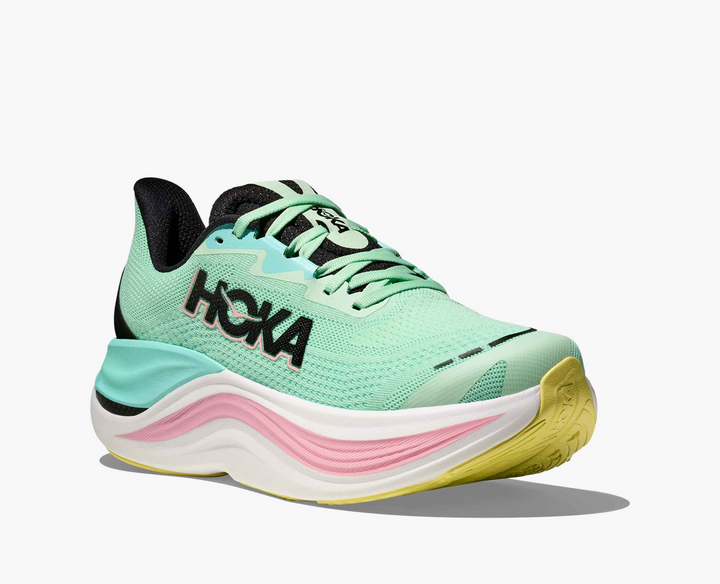 Hoka Skyward X - Azul Menta/Rosa