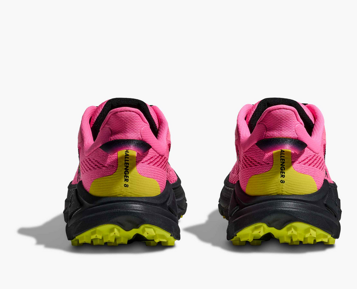 Hoka Challenger 8 - Rosa Choque/Preto/Amarelo Limão