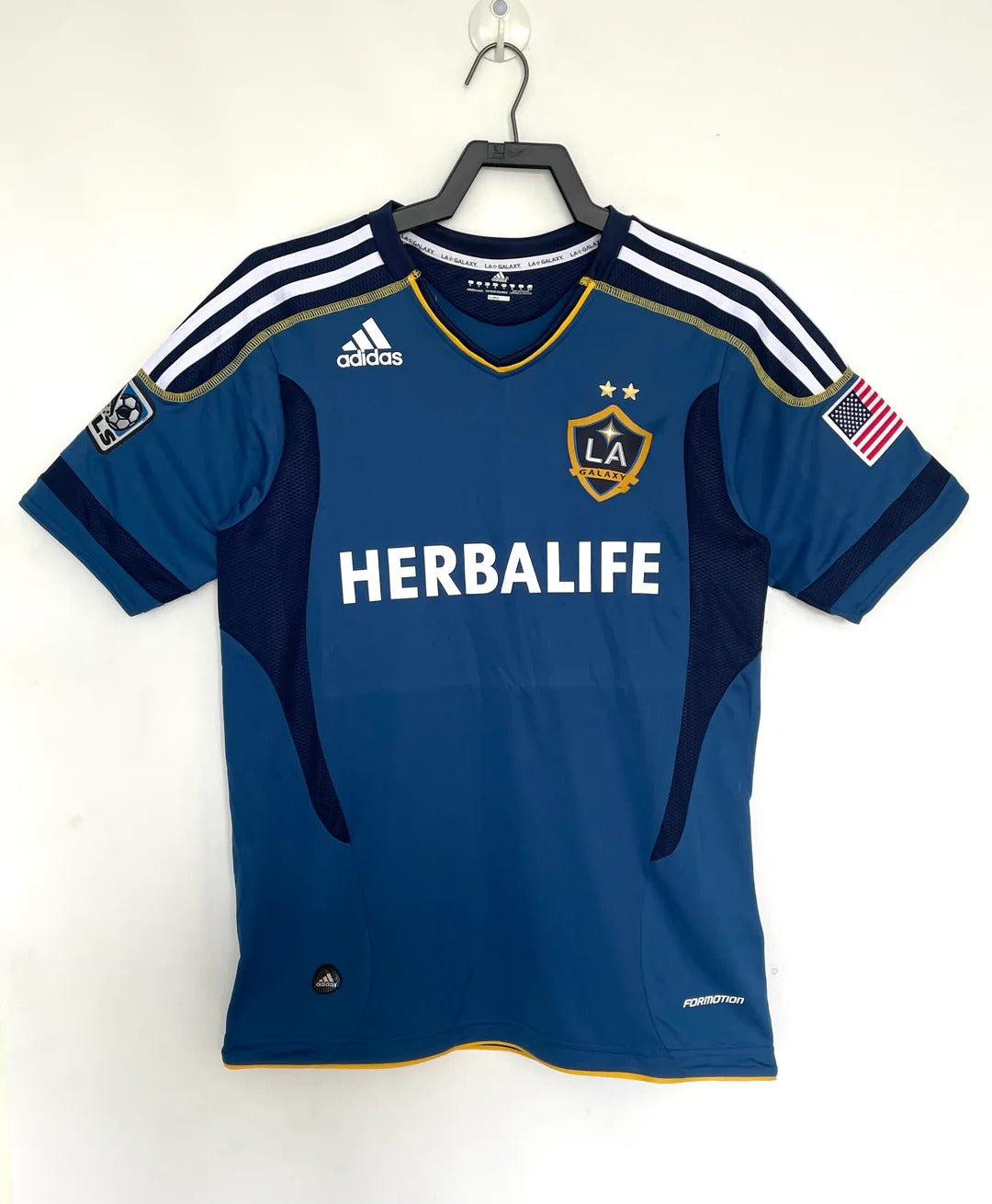 Camisa Retrô LA Galaxy 2011 Away (+Patches)