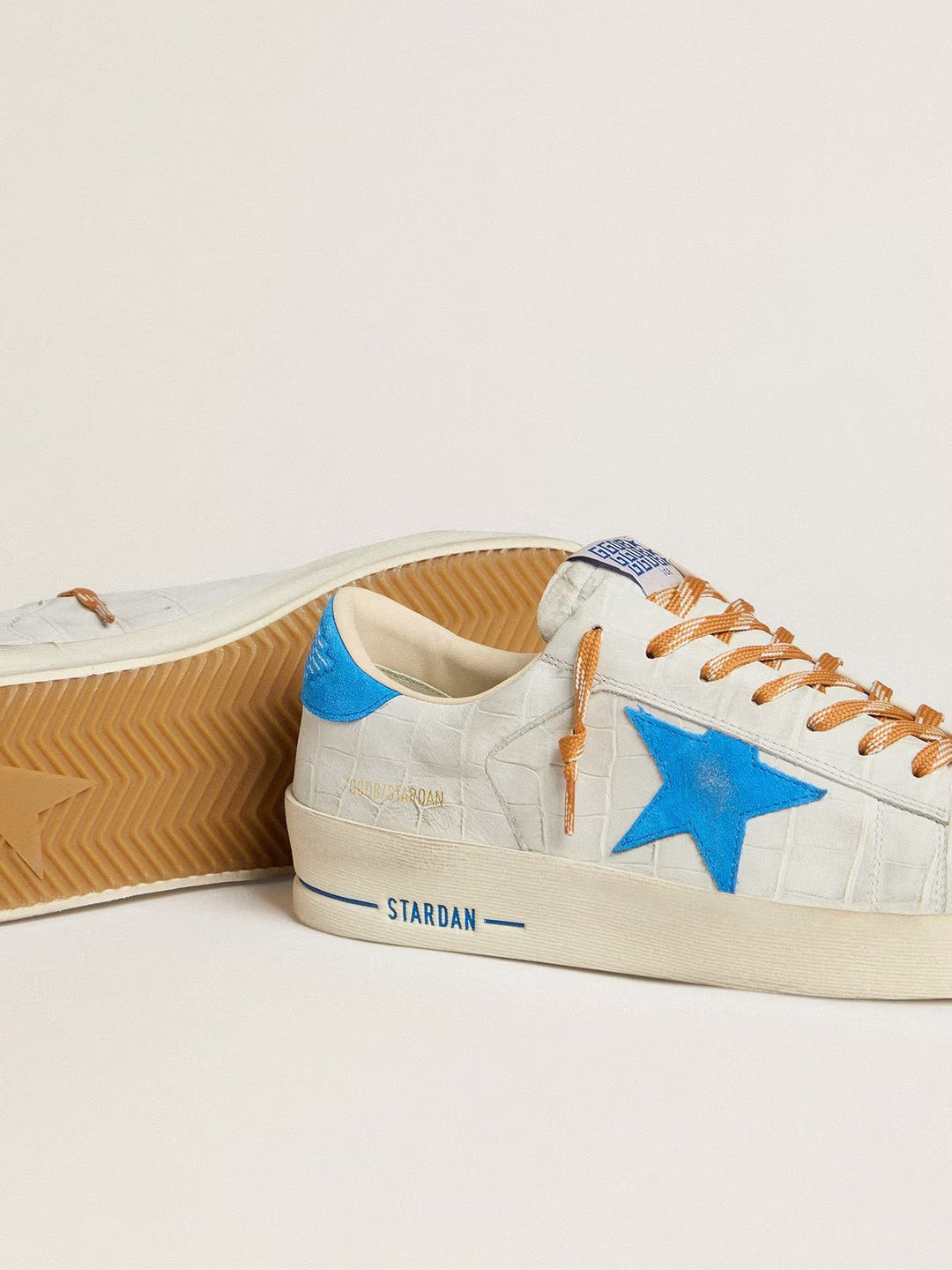 Golden Goose Stardan – Branco/Azul