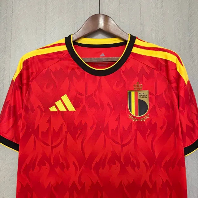 Camisa Bélgica Home 2026 - Versão Torcedor