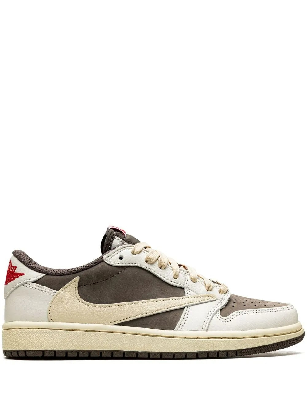 Air Jordan 1 Low x Travis Scott - Creme/Marrom Escuro