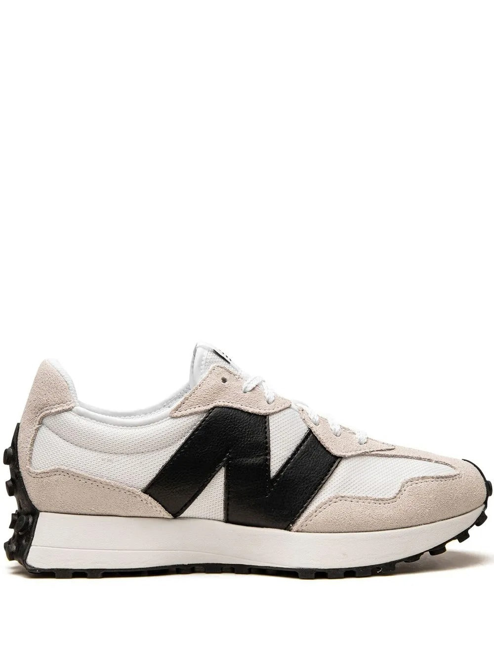 New Balance 327 - Branco/Preto/Bege Claro