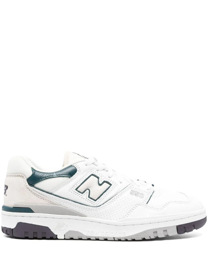 New Balance 550 - Branco/Azul escuro/Bege claro