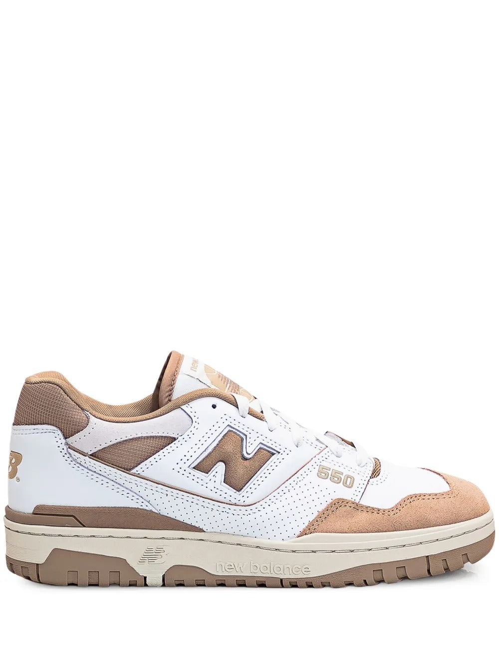 New Balance 550 - Branco/Castanho Claro/Bege