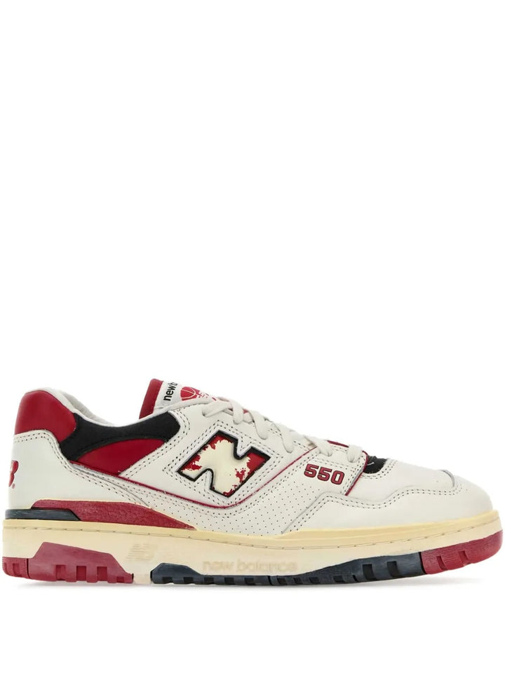 New Balance 550 - Branco/Vermelho/Preto