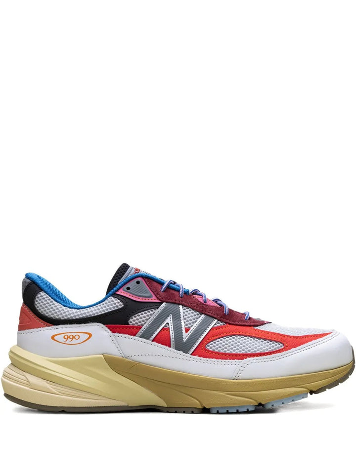 New Balance x Action Bronson 990 - Azul Royal/Vermelho/Preto/Cinza