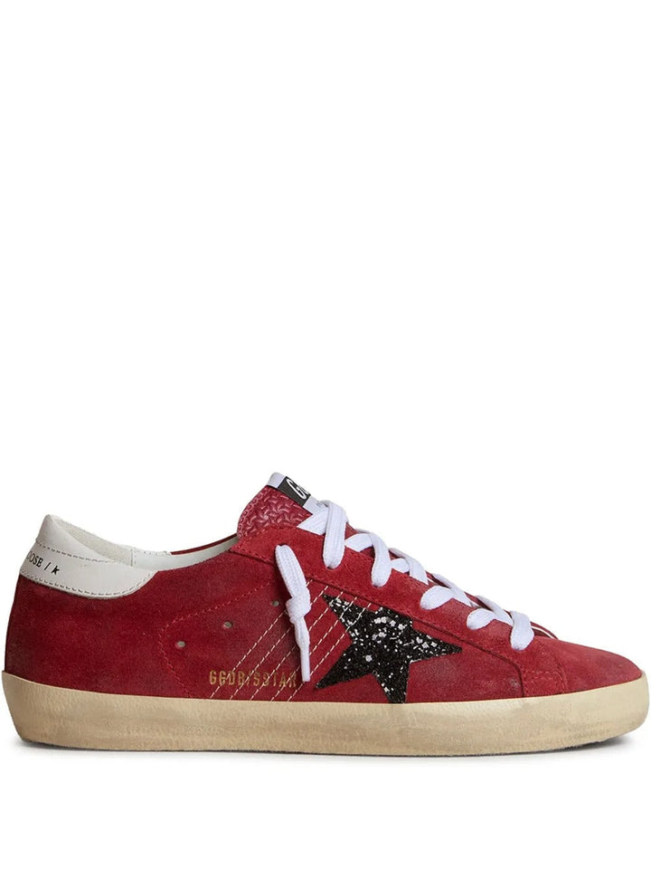 Golden Goose Super-Star – Camurça Vermelha