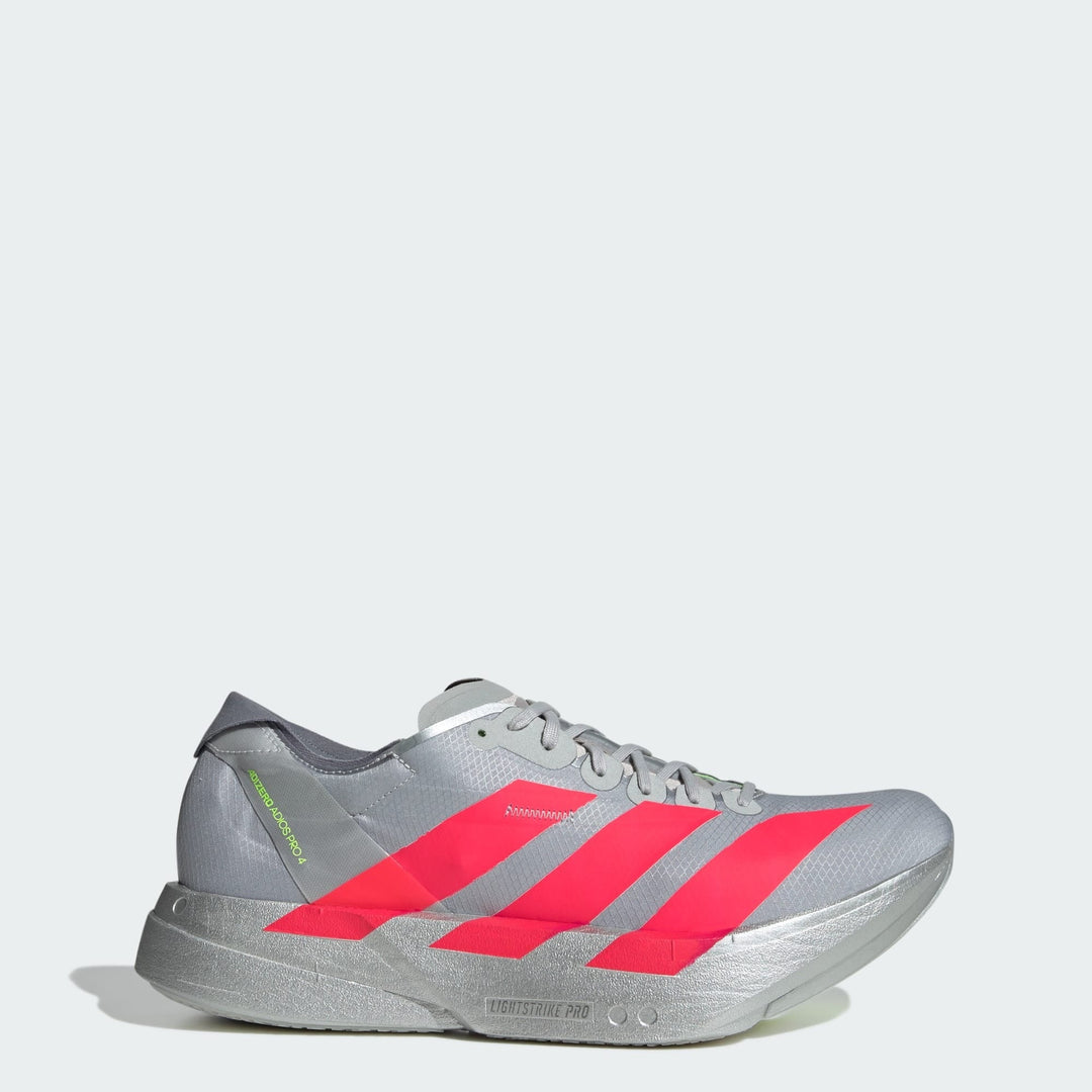 Adidas Adizero Adios Pro 4 – Cinza/Vermelho
