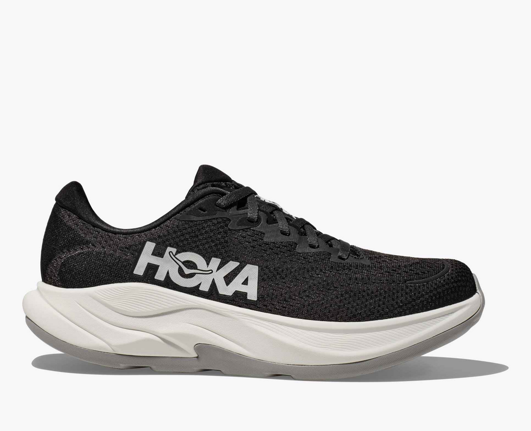 Hoka Rincon 4 - Preto/Branco/Cinza Granito