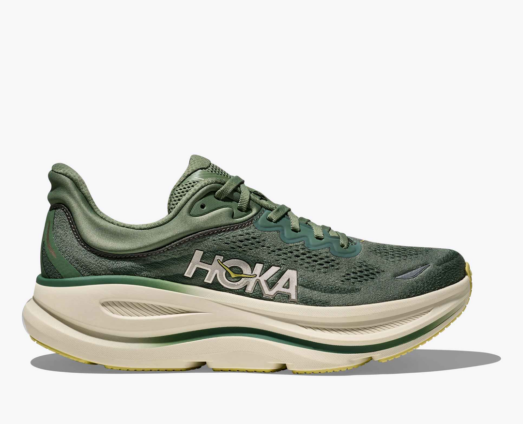 Hoka Bondi 9 - Verde Oliva/Bege