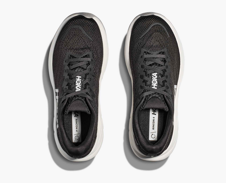 Hoka Rincon 4 - Preto/Branco/Cinza Granito
