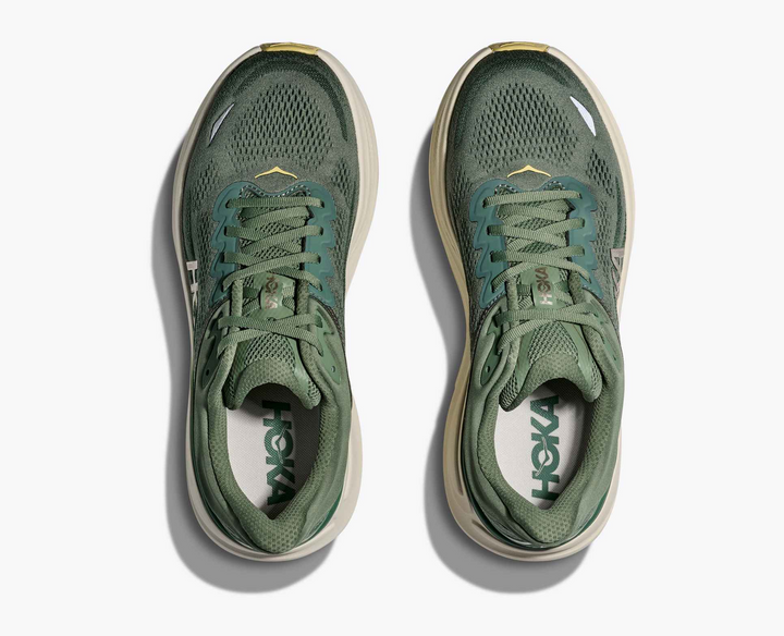 Hoka Bondi 9 - Verde Oliva/Bege