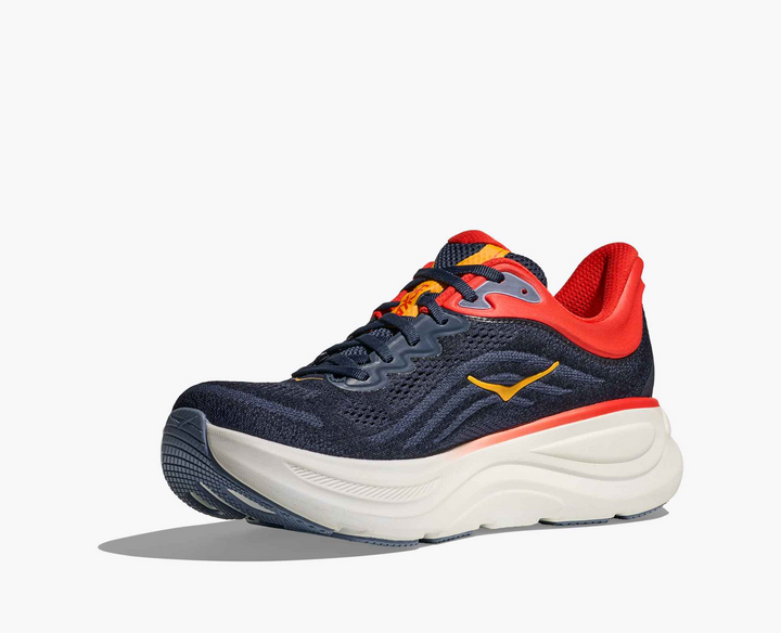 Hoka Bondi 9 - Azul Marinho/Laranja Avermelhado