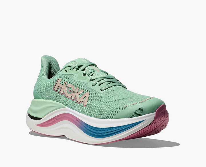 Hoka Skyward X - Verde Menta/Rosa/Azul