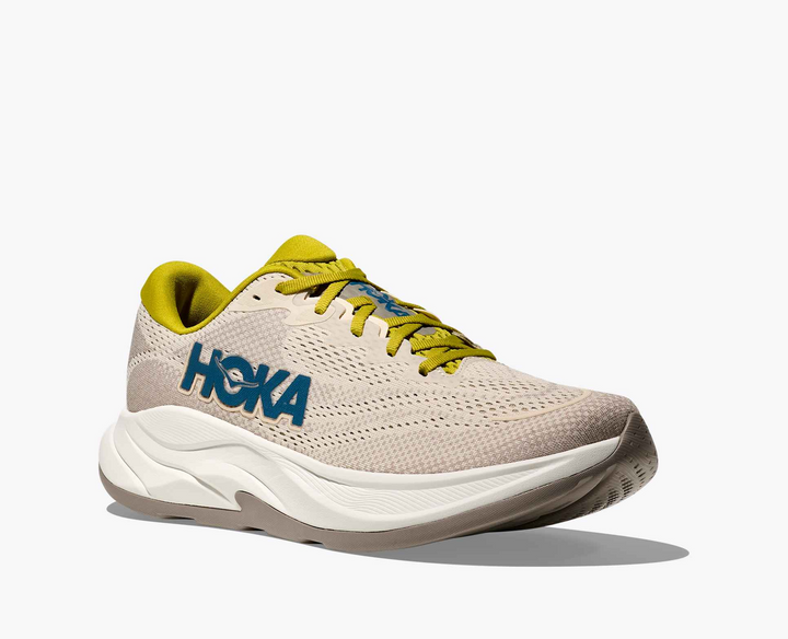 Hoka Rincon 4 - Bege Claro/Amarelo Oliva
