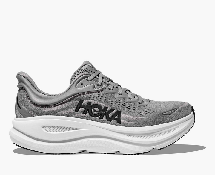 Hoka Bondi 9 - Cinza/Branco
