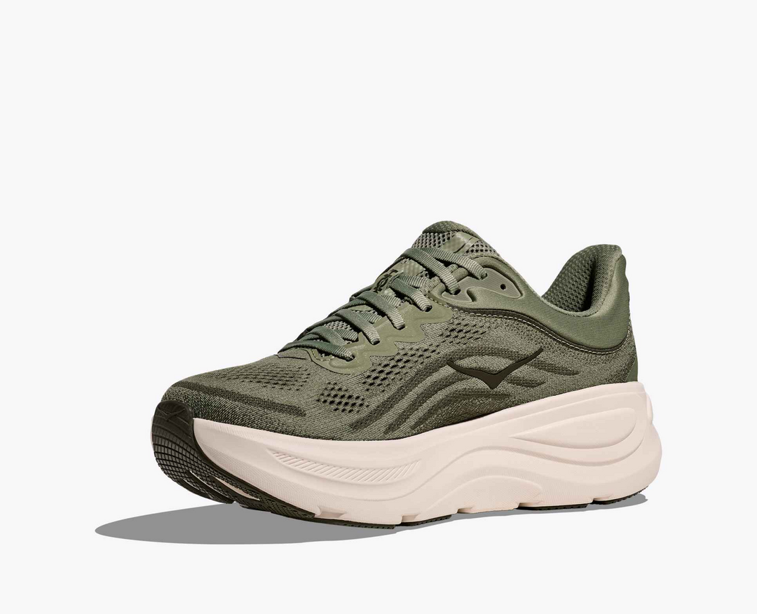 Hoka Bondi 9 - Verde Musgo/Bege